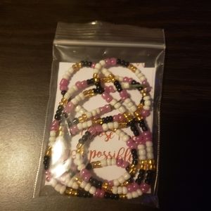 Handmade 60 in waistbeads